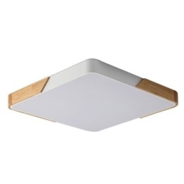 Simple Flush Mount Wood Frame Ceiling Light Super Thin Design Lamp Dinging Light