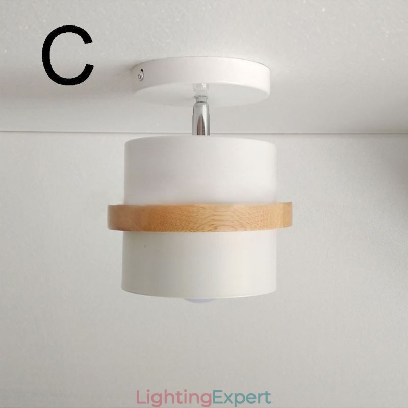 Round Macaron Spotlight Chromatic Ceiling Light(Single Light)