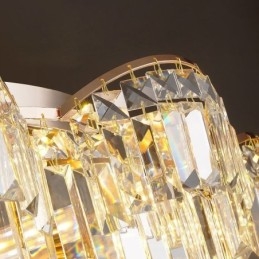 Crystal Flush Mount Luxury Round Crystal Decoration Ceiling Light