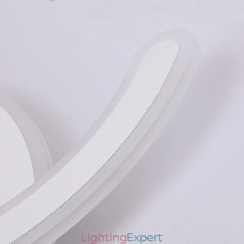 Modern Simple Flush Mount Letter C Acrylic Ceiling Light