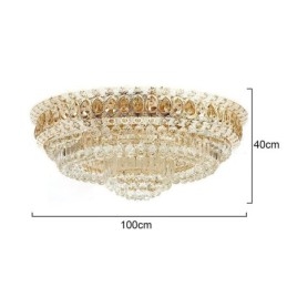 Flush Mount Crystal Modern Simple Ceiling Light Creative Round lighting