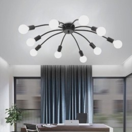 Ceiling Spider Lamp Antique Classic Flush Mount Dining Lamp 8 10 Arms