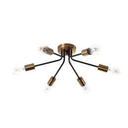 Sputnik Chandelier 6 Light Semi Flush Mount Ceiling Light Fixture