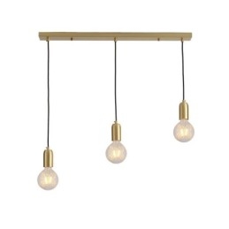 Nordic Brass 3 Pendant Cluster Light Island Creative Minimalist Light Fixture