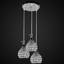 Crystal Chandelier Modern Contemporary Metal