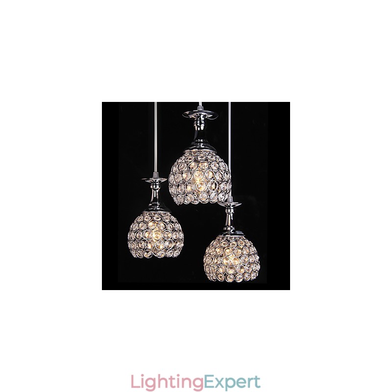 Crystal Chandelier Modern Contemporary Metal