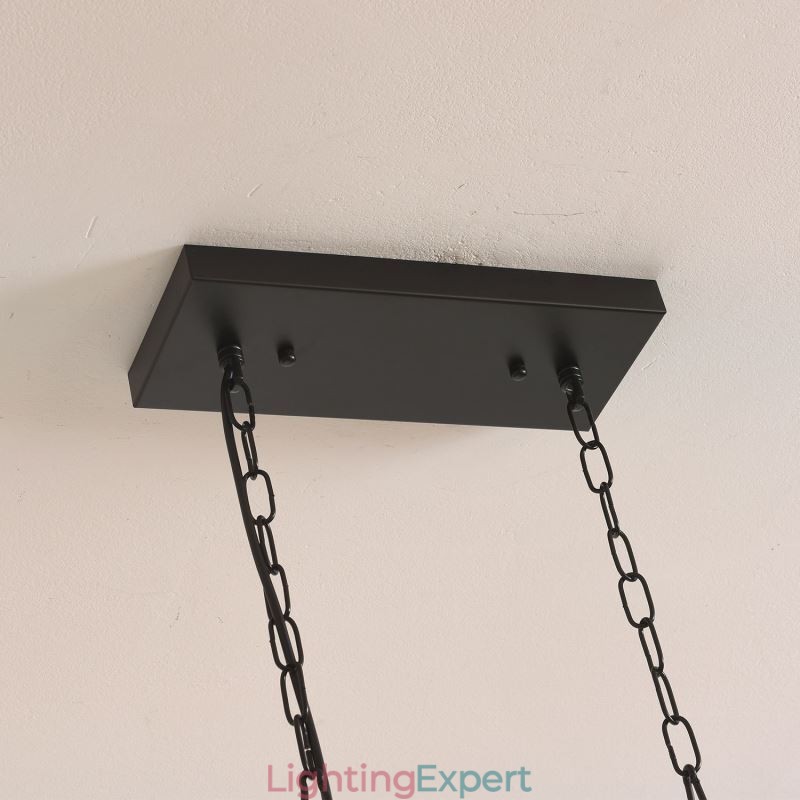 Farmhouse Pendant Lighting Fixture Island Hanging Lights 6 Lights