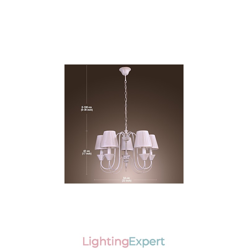 Rustic Lodge Bronze Chandelier