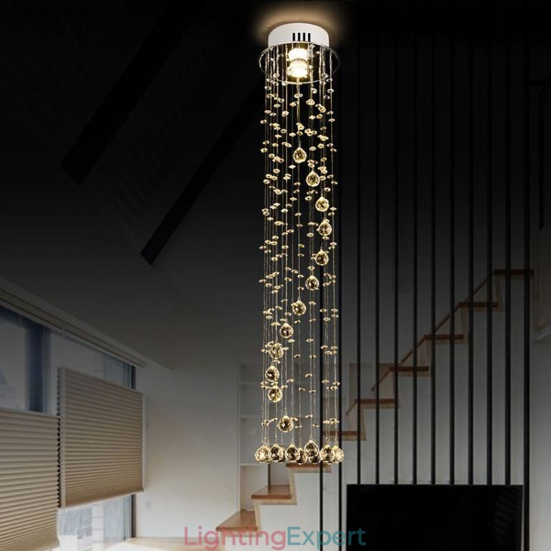 Luxury Large Chandelier Modern Crystal Flush Mount Ceiling Light Fixtures
