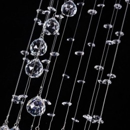 Luxury Large Chandelier Modern Crystal Flush Mount Ceiling Light Fixtures