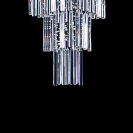 Modern Square Crystal Chandelier Contemporary Elegant Ceiling Light Fixture Duplex Stair