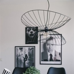 Modern Hat Chandelier Minimalist Decor Pendant Light 1 Light