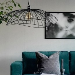 Modern Hat Chandelier Minimalist Decor Pendant Light 1 Light