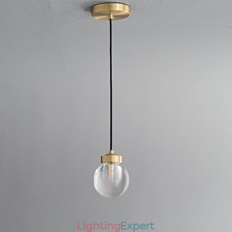 American Cluster Pendant Lamp Light Luxurious Glass Ball Ceiling Light