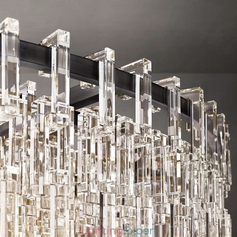 American Ceiling Light Luxury Crystal Pendant Light 60cm