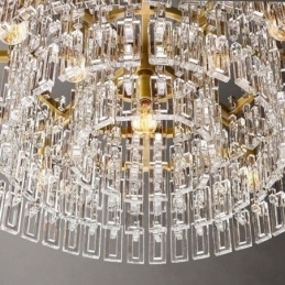 American Ceiling Light Luxury Crystal Pendant Light 60cm