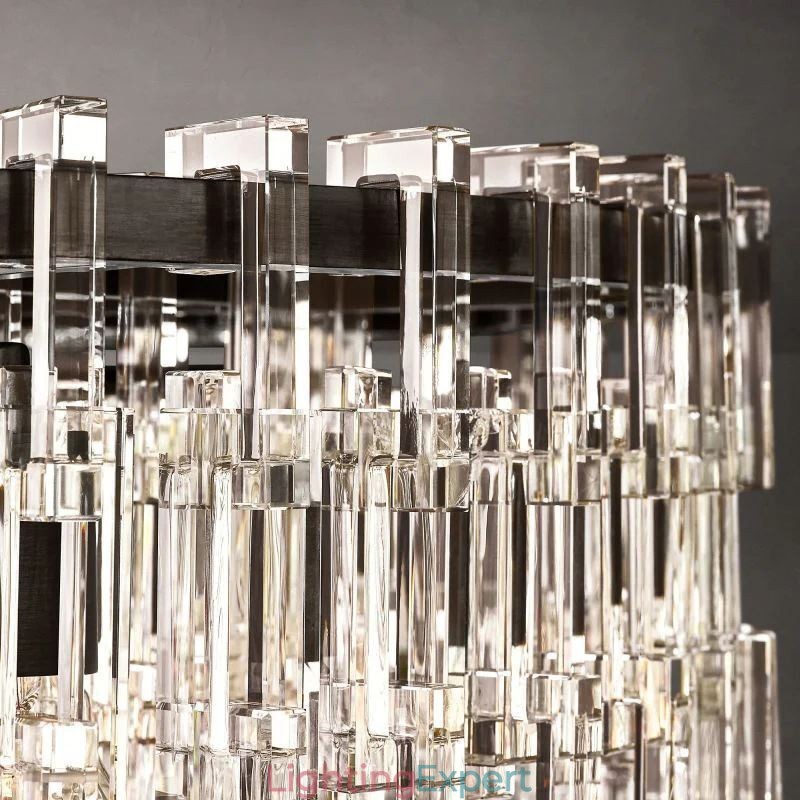 American Ceiling Light Luxury Crystal Pendant Light 60cm