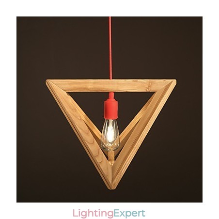 Nordic Wood Chandelier Cafe Clothing Creative Retro Decorative Oak Chandelier