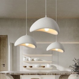 Resin Hanging Light Simple Ceiling Light