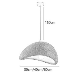 Resin Hanging Light Simple Ceiling Light