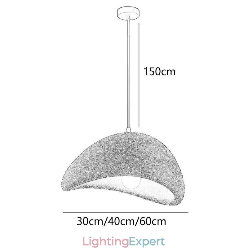 Resin Hanging Light Simple Ceiling Light