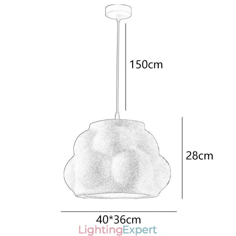 Resin Pendant Light Modern Hanging Light
