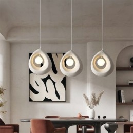 Resin Pendant Light Modern Simple Ceiling Lamp