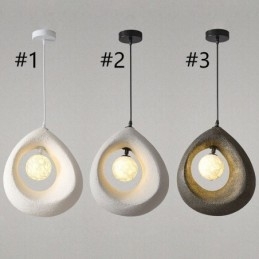 Resin Pendant Light Modern Simple Ceiling Lamp