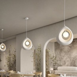 Resin Pendant Light Modern Simple Ceiling Lamp