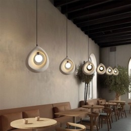 Resin Pendant Light Modern Simple Ceiling Lamp