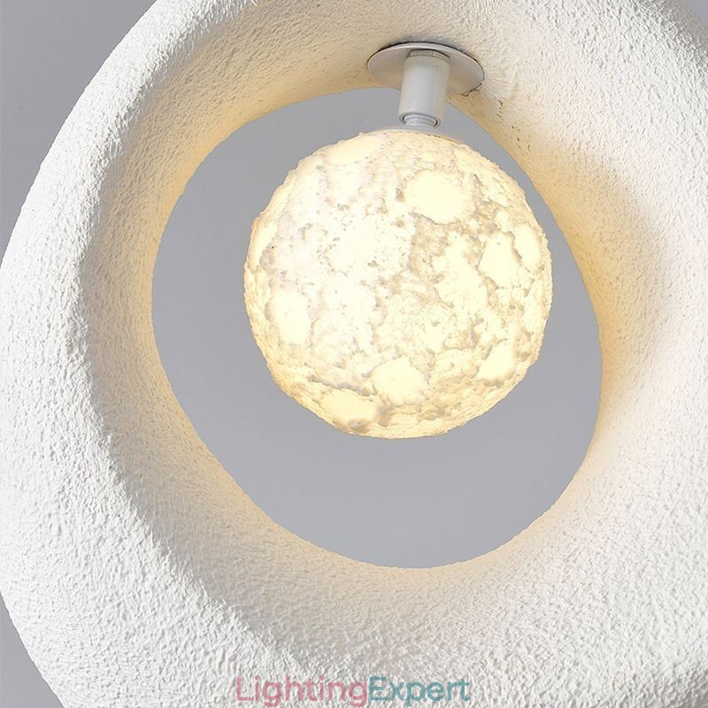 Resin Pendant Light Modern Simple Ceiling Lamp
