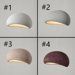 Resin Pendant Light Minimalist Hanging Light