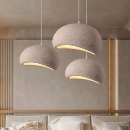 Resin Pendant Light Minimalist Hanging Light