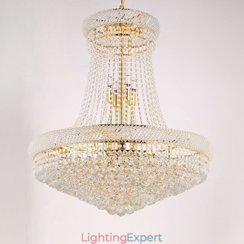 Crystal Pendant Light Modern Duplex Decorative Ceiling Light