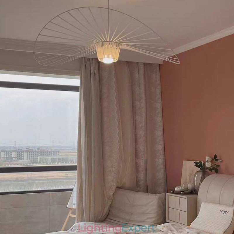 Pendant Light Modern Simple Single Iron Art Hat Shape Ceiling Light