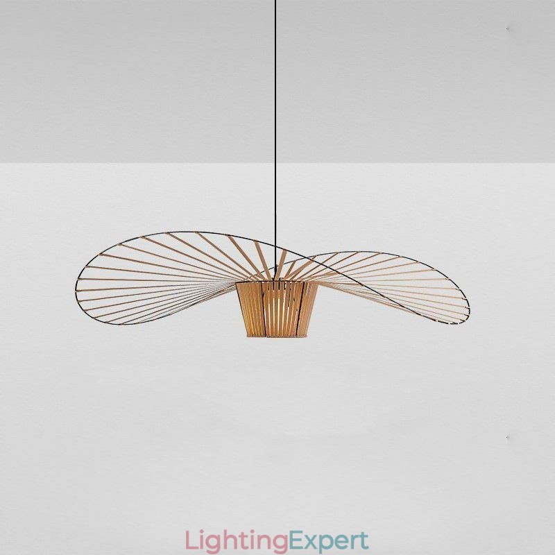 Pendant Light Modern Simple Single Iron Art Hat Shape Ceiling Light