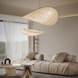 Ceiling Light Silk Decoration Pendant Light Warm White