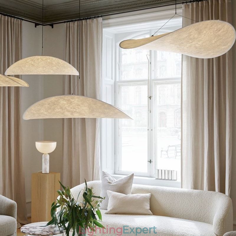 Ceiling Light Silk Decoration Pendant Light Warm White