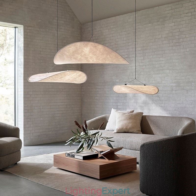 Ceiling Light Silk Decoration Pendant Light Warm White