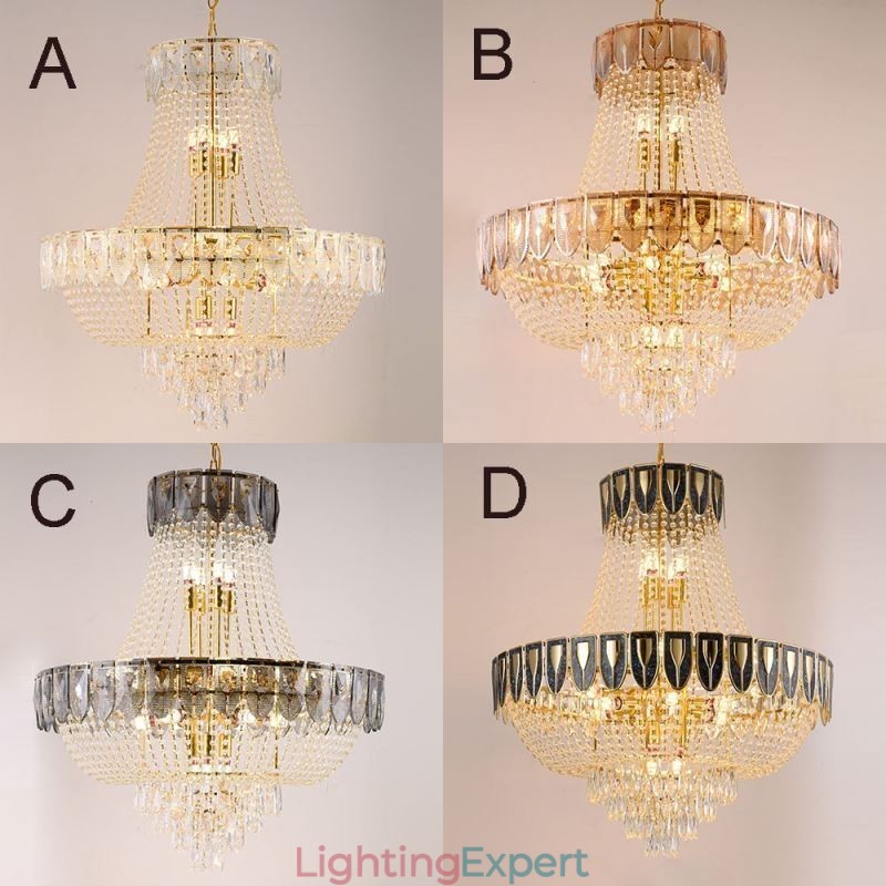 Crystal Pendant Light Luxury Decrative Ceiling Light