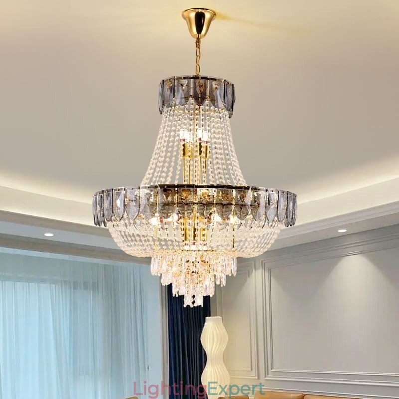 Crystal Pendant Light Luxury Decrative Ceiling Light