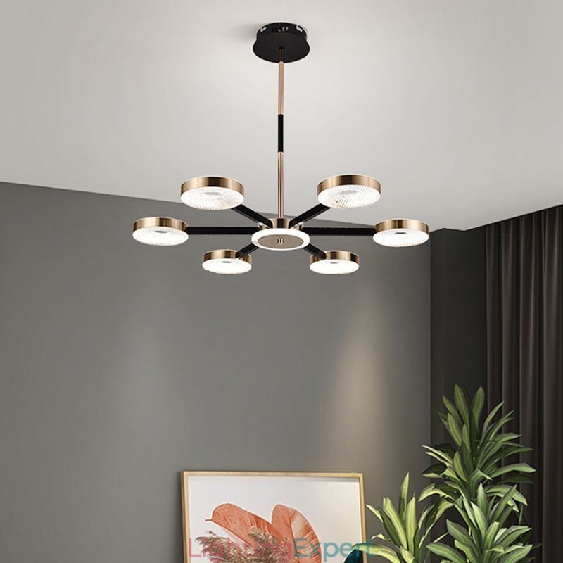Pendant Light Minimalist Seven Headed Circle Ceiling Light