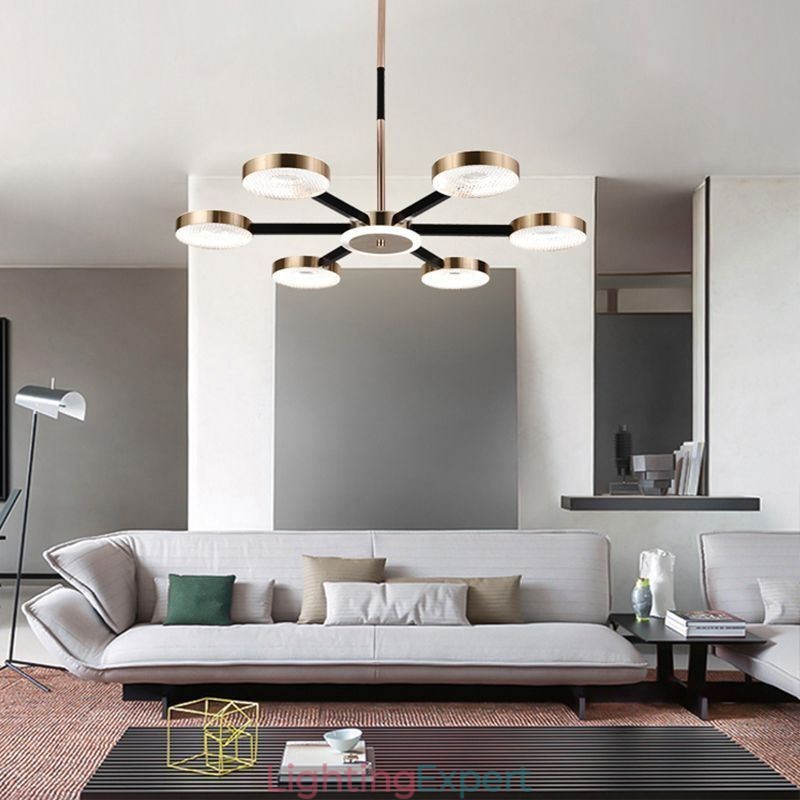 Pendant Light Minimalist Seven Headed Circle Ceiling Light