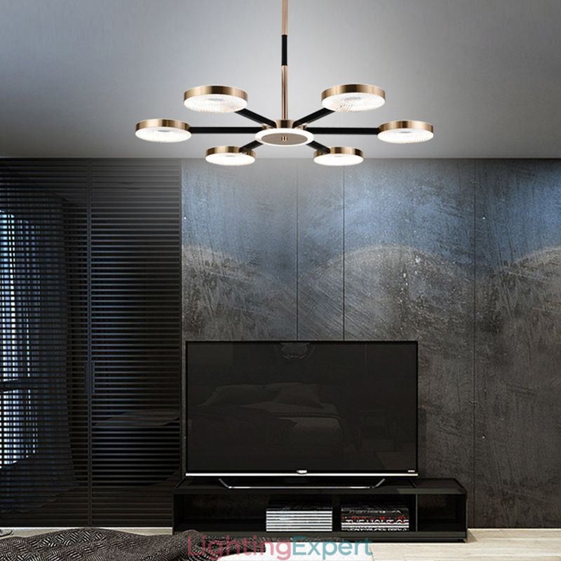 Pendant Light Minimalist Seven Headed Circle Ceiling Light