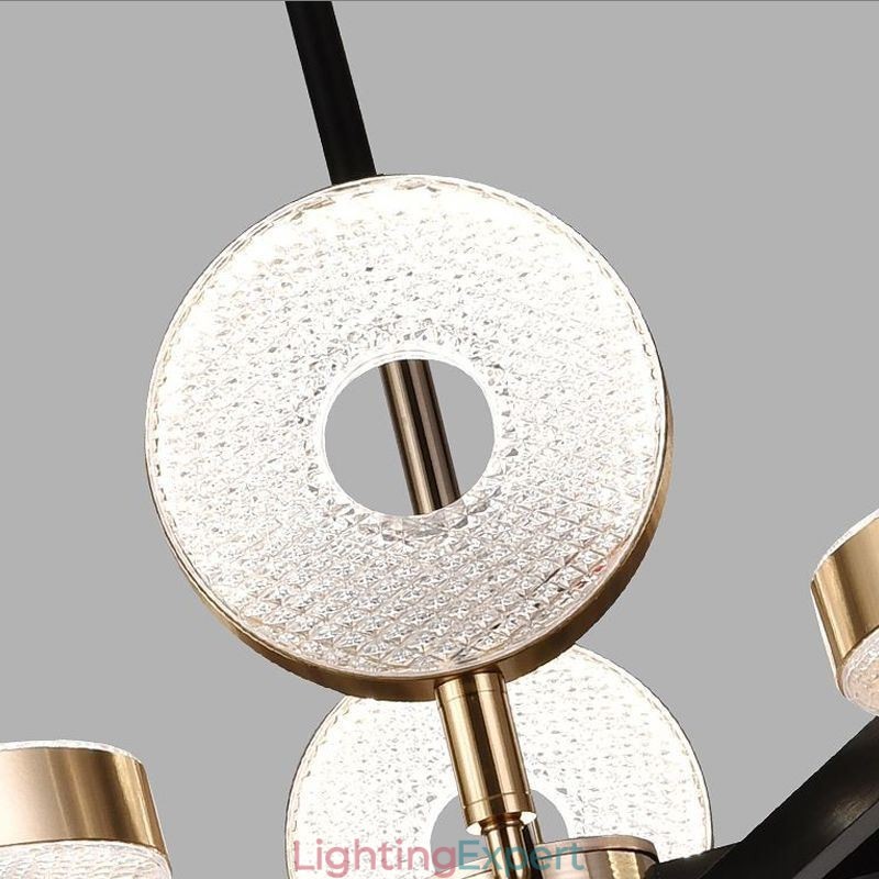 Pendant Light Minimalist Seven Headed Circle Ceiling Light