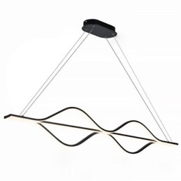 Pendant Minimalist Light Wave Ceiling Light