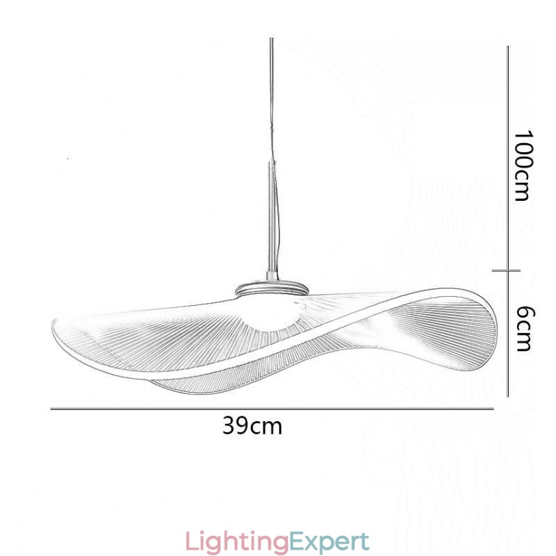 Pendant Light Acrylic Lotus Leaf Ceiling Light