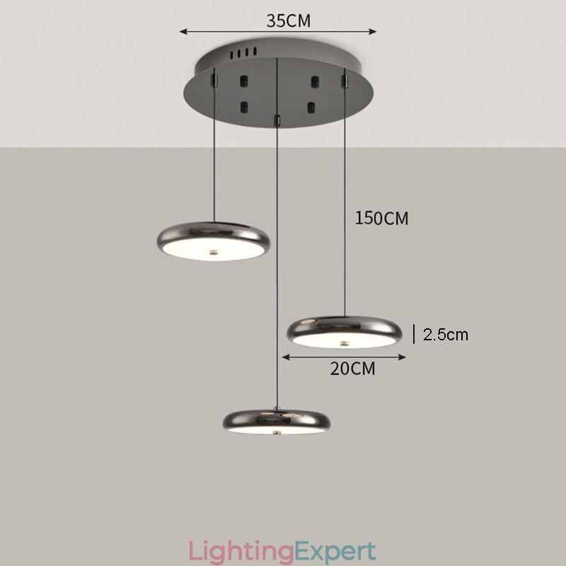 Pendant Light Three Head Light Round Hanging Light