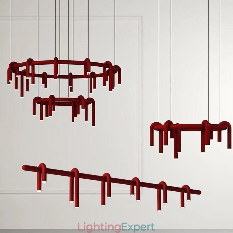 Hanging Light U Shape Decorative Pendant Light