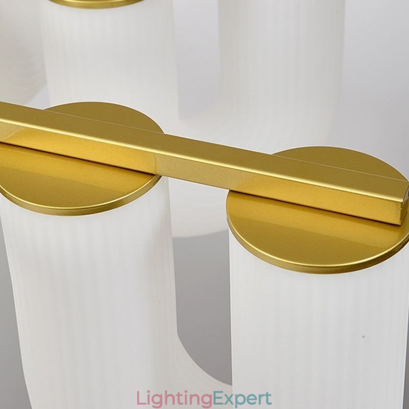 U Shaped Chandelier French Cream Style Pendant Light